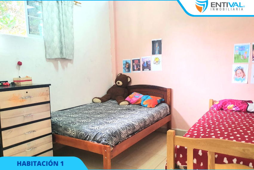 ENTIVAL INMOBILIARIA CASA DE VENTA ECONOMICA EN SANTO DOMINGO DE REMATE ZONA CENTRICA LOS ROSALES7