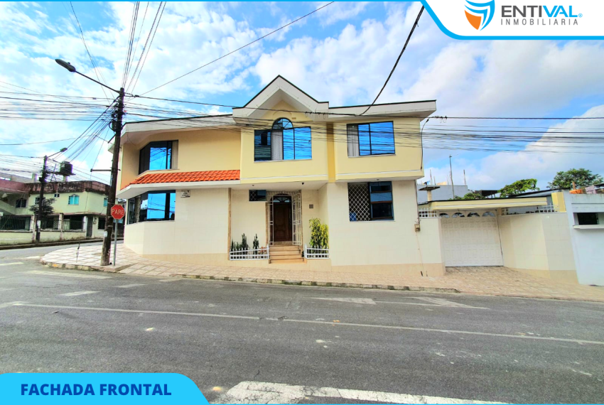 ENTIVAL INMOBILIARIA CASA EQUINERA DE VENTA REMATE EN ANILLO VIAL SANTO DOMINGO1