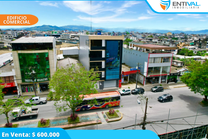 EDIFICIO EN VENTA EN AVENIDA ESMERALDAS SANTO DOMINGO ENTIVAL INMOBILIARIA BIENES RAICES2