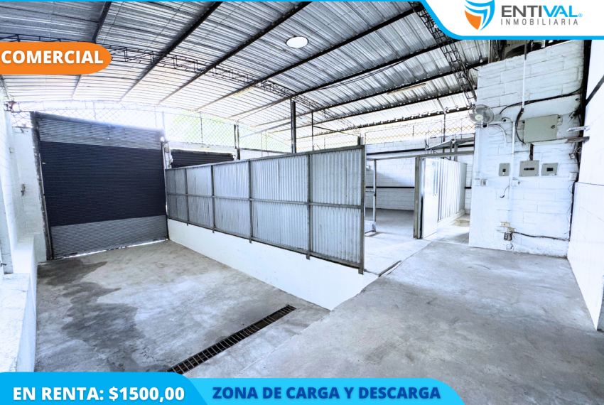 GALPON COMERCIAL DE ARRIENDO RENTA CERCA AL BOMBOLI SHOPPIN EN SANTO DOMINGO ENTIVAL INMOBILIARIA BIENES RAICES PROPIEDADES DE VENTA EN SANTO DOMINGO5