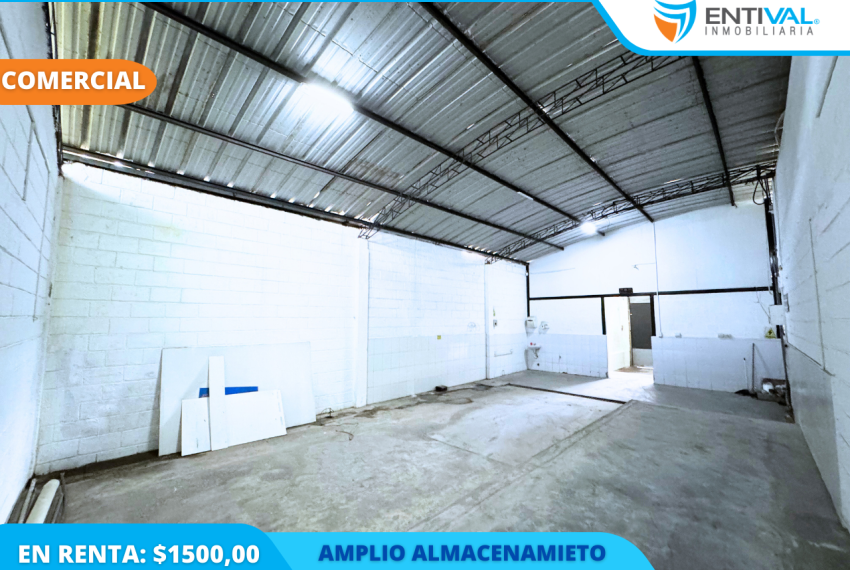 GALPON COMERCIAL DE ARRIENDO RENTA CERCA AL BOMBOLI SHOPPIN EN SANTO DOMINGO ENTIVAL INMOBILIARIA BIENES RAICES PROPIEDADES DE VENTA EN SANTO DOMINGO6